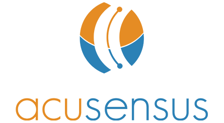 acucensus logo blue orange