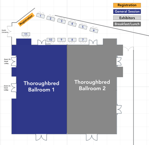 safety conference floor plan